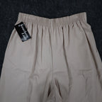 Southern Lady Culottes Womens 10 Vintage 90s Khaki Twill Pleated Wide Leg Shorts - take2supply