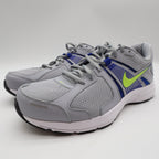 Nike Dart 10 Mens 8.5 4E Wide Running Shoes Wolf Grey Volt Blue 580524-003 - take2supply