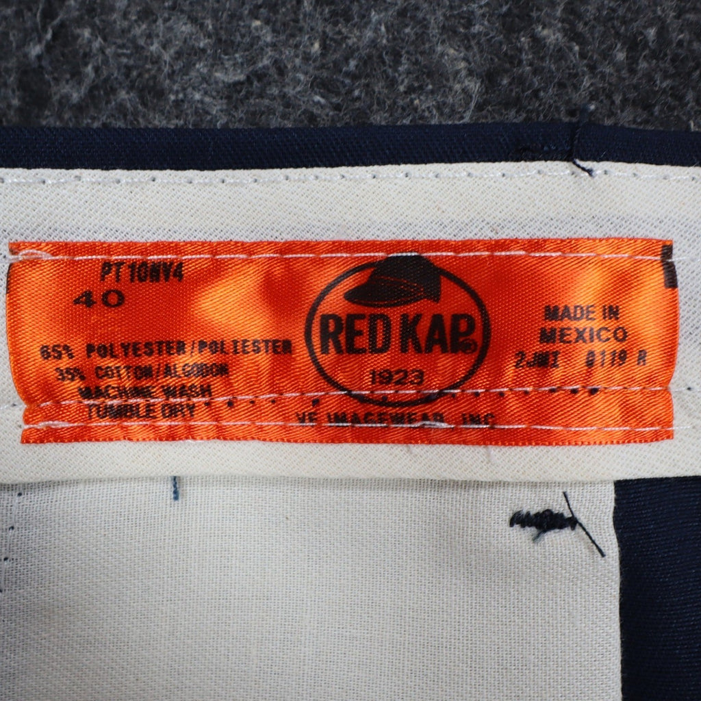 Red Kap Work Pants Mens 40x29 Navy Blue Twill Industrial Uniform PT10NV4 - take2supply