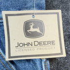 John Deere Y2K Carpenter Denim Shorts Boys 10 Blue Stone Wash NWT Deadstock - take2supply