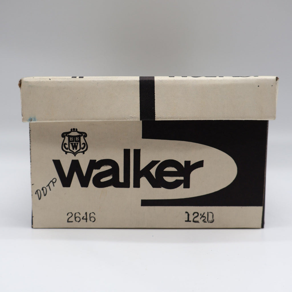 Walker Suede Oxford Shoes Mens 12.5D Vintage Deadstock Rust Brown Gum Sole 2646 - take2supply