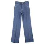 Maverick Straight Leg Jeans Boys 10 Reg Vintage Blue Cotton Blend Deadstock USA - take2supply