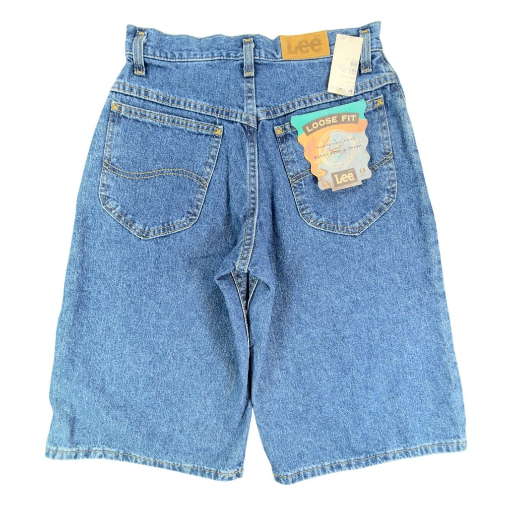 Lee Vintage 90s Denim Jorts Student 28 Blue Cotton NWT - take2supply