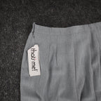 That's Me! Dress Pants Womens 8 Vintage 90s Steel Gray High Rise Straight Leg - take2supply