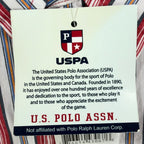 US Polo Assn Striped Button Down Shirt Mens XL Red White Cotton NWT - take2supply