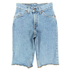 Levi's Vintage 90s 550 Shorts Women 9 Blue Denim Orange Tab USA NWT - take2supply