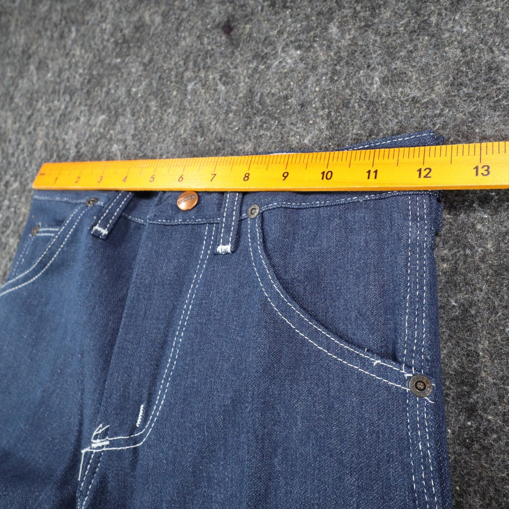 Maverick Straight Leg Jeans Boys 10 Reg Vintage Blue Cotton Blend Deadstock USA - take2supply