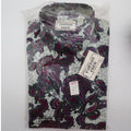 Cotton Club Chapel Hill Shirt Mens Medium Paisley Short Sleeve Cotton USA New - take2supply