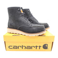Carhartt Moc Toe Wedge Boot Women 9 Black Leather Work Boots FW6027-W New - take2supply