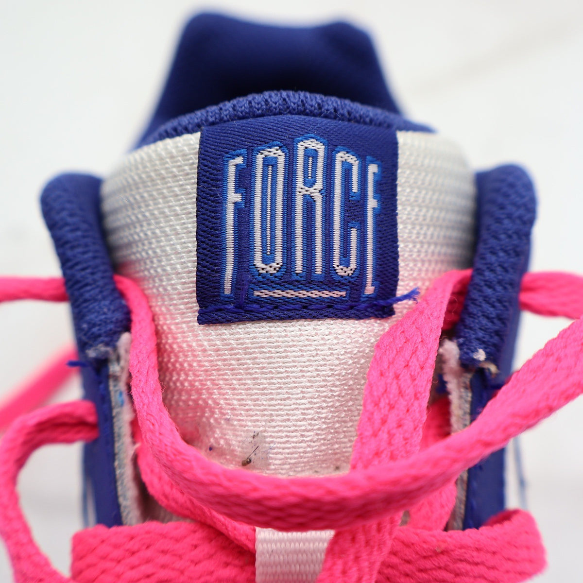 Nike Son of Force PS Sneakers 1Y 2014 White Cobalt Pink 616497-103 - take2supply