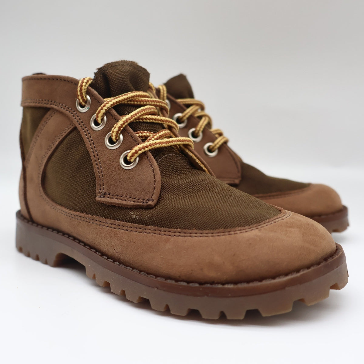 Willits Boots Kids Size 11.5 M Vintage 90s Brown Leather Deadstock Made in USA - take2supply