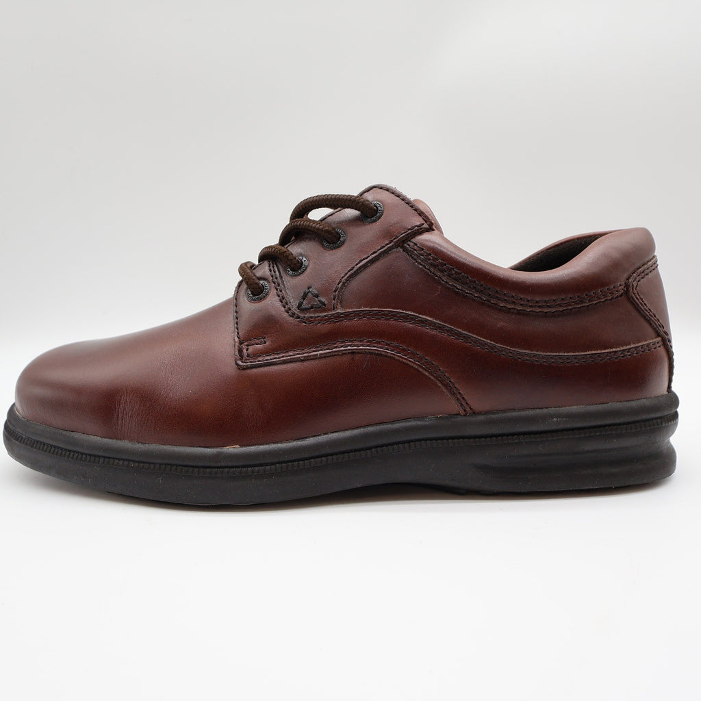 Hush Puppies Glen Casual Oxford Shoes Mens 10 M Dark Brown Leather Lace Up 19078 - take2supply