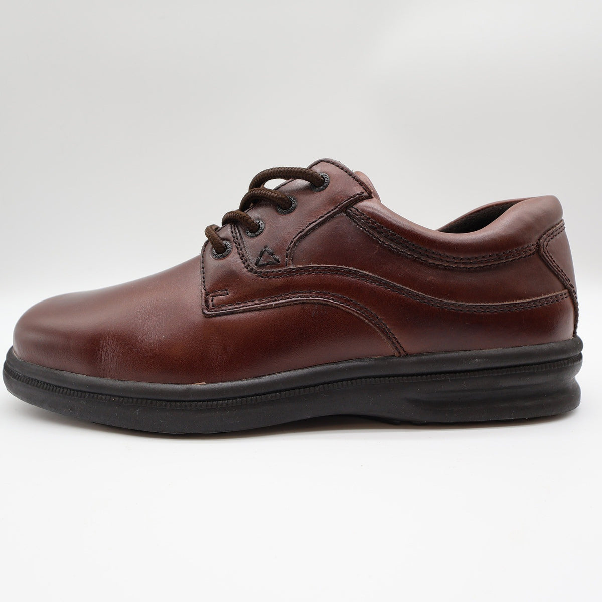 Hush Puppies Glen Casual Oxford Shoes Mens 10 M Dark Brown Leather Lace Up 19078 - take2supply