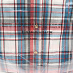 Salmon River Traders Plaid Button Down Mens XL Red Blue White Long Sleeve Shirt - take2supply