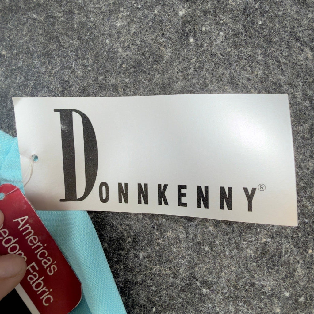 Donnkenny Vintage Pants Girls Size 10 Blue Straight Leg Stretch Made in USA NWT - take2supply