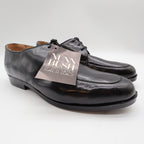 Nunn Bush Lites Dress Shoes Mens 8 M Vintage Black Kidskin Leather Moc Toe 73931 - take2supply