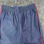 Young Maverick Vintage 80s Jeans Girls 10 Blue Cotton Red Piping NWT NOS USA - take2supply