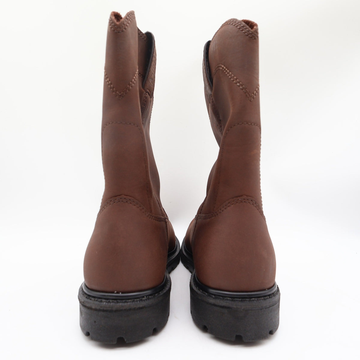 Worx Red Wing 5701 Steel Toe Work Boots Mens 7.5 Brown Leather New Deadstock - take2supply
