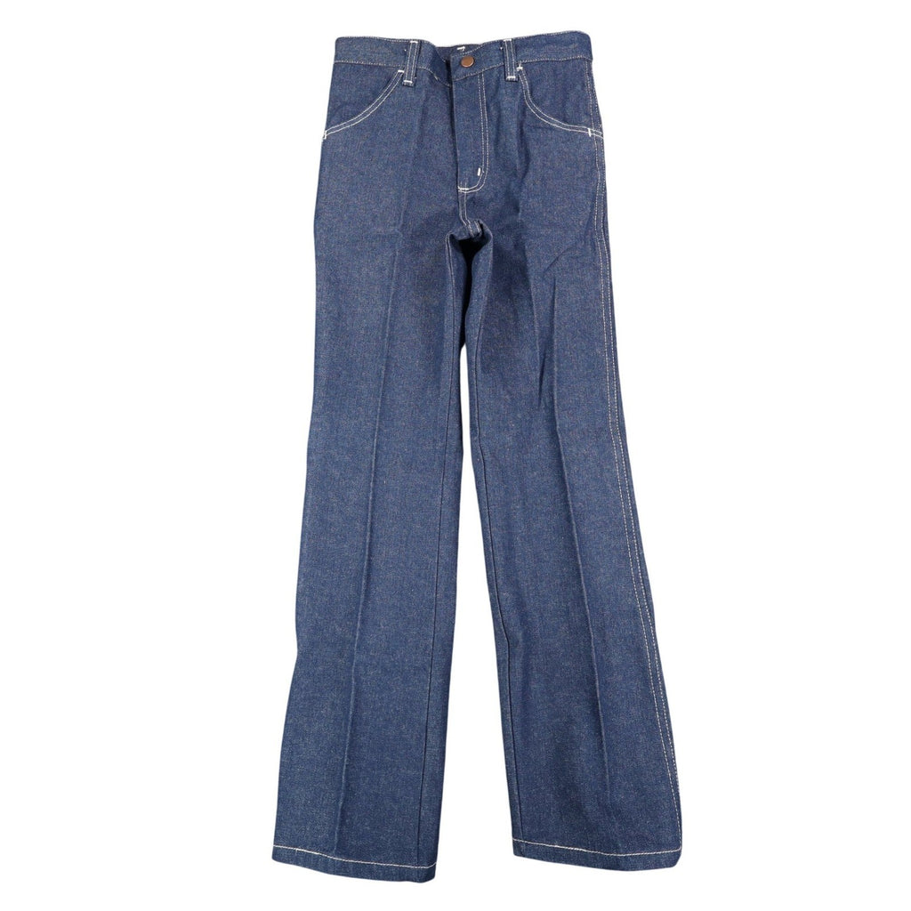 Maverick Straight Leg Jeans Boys 10 Regular Vintage 70s Deadstock Cotton USA - take2supply