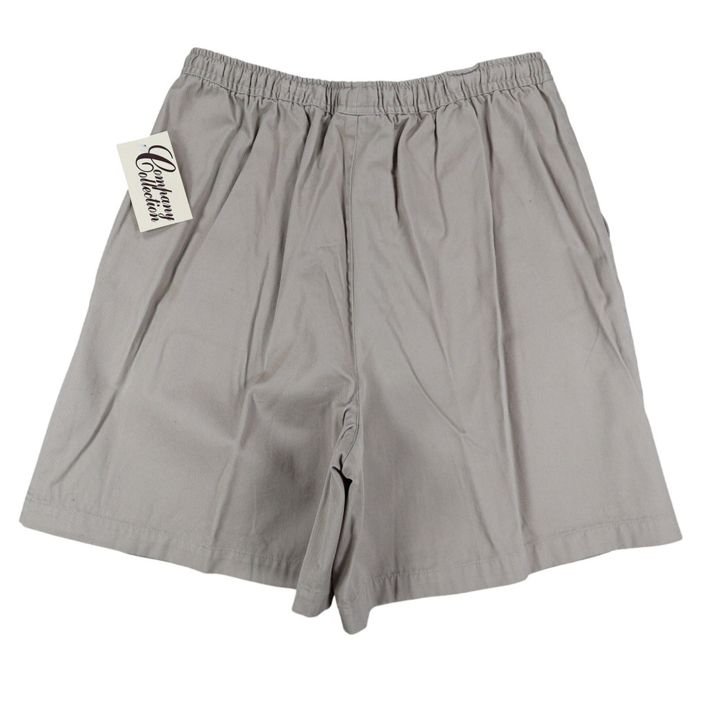 Company Collection Shorts Womens 12 Vintage 90s Khaki Cotton Twill Elastic Waist - take2supply