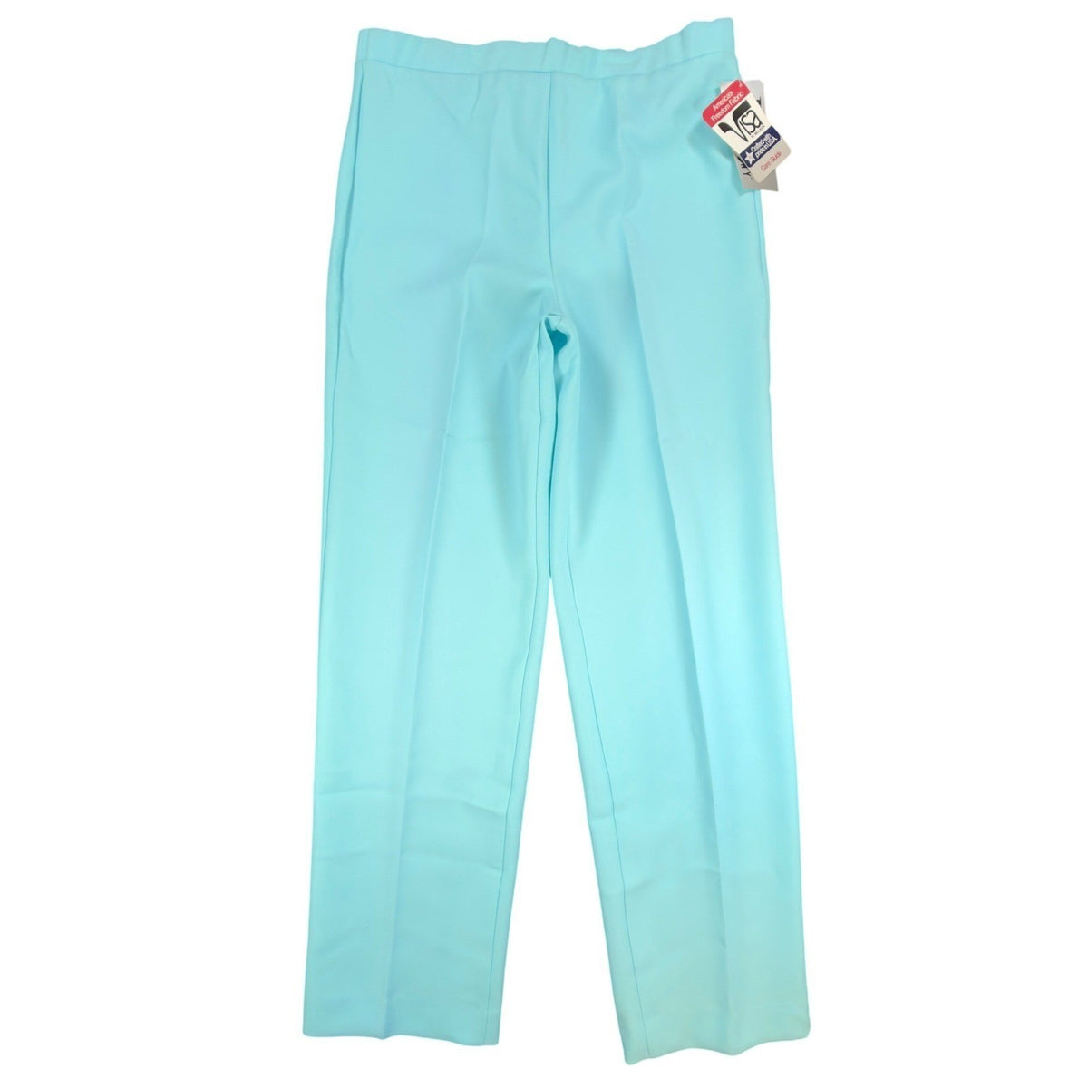 Donnkenny Vintage Pants Girls Size 10 Blue Straight Leg Stretch Made in USA NWT - take2supply