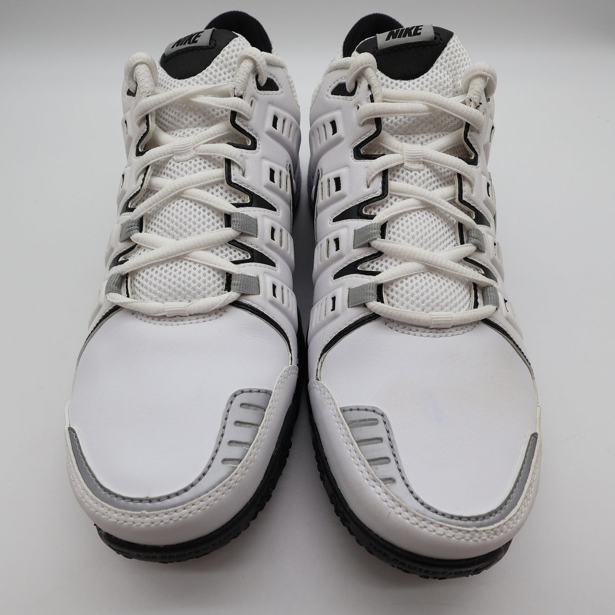Nike Air Edge TR 09 SL Mens Size 9 Vintage 2009 White Black Training Shoes New - take2supply