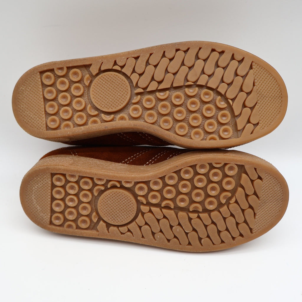 Walker Suede Sneakers Kids Size 12 D Vintage Brown Deadstock Gum Sole 2653 - take2supply