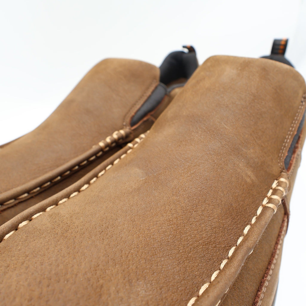 Ariat Work Edge LTE Slip-On Work Shoes Men 12 EE Wide Comp Toe Brown NWT - take2supply