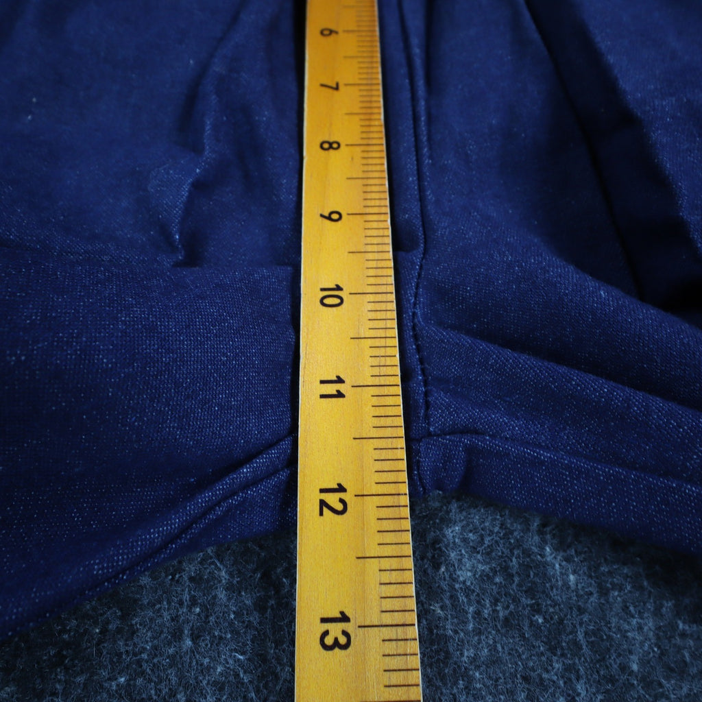 Vintage Young Maverick Jeans Girls 12 Blue Red Piping Elastic Waist USA NWT NOS - take2supply