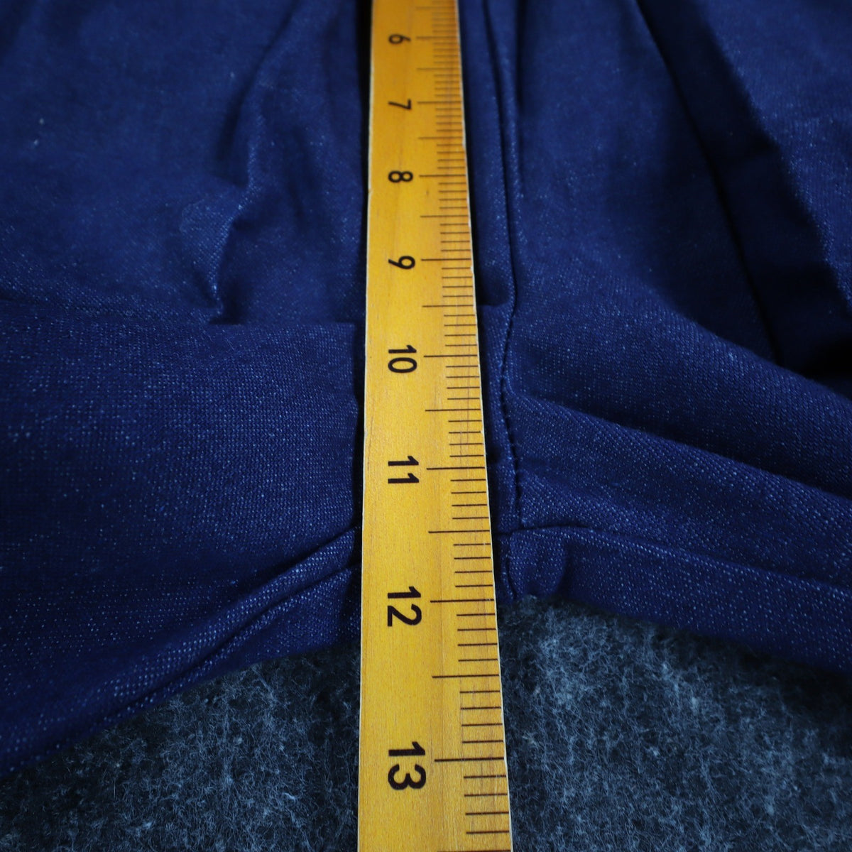 Vintage Young Maverick Jeans Girls 12 Blue Red Piping Elastic Waist USA NWT NOS - take2supply