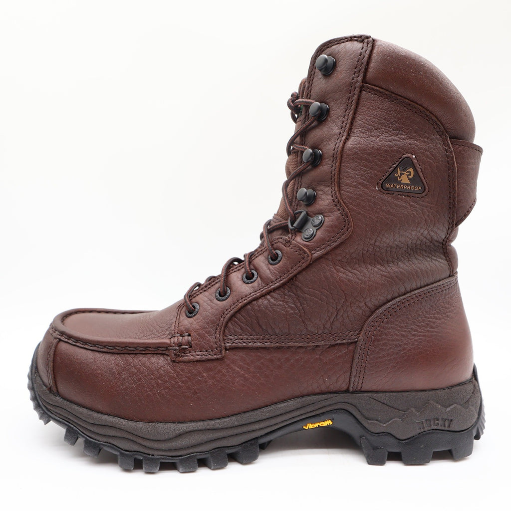 Rocky 9300 ProHunter Moc-Toe Boots Mens 10 W Brown Leather NWT Deadstock Y2K - take2supply