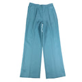 Company Collection Vintage Trousers Womens 12 Blue Polyester Pleated Wide Leg - take2supply