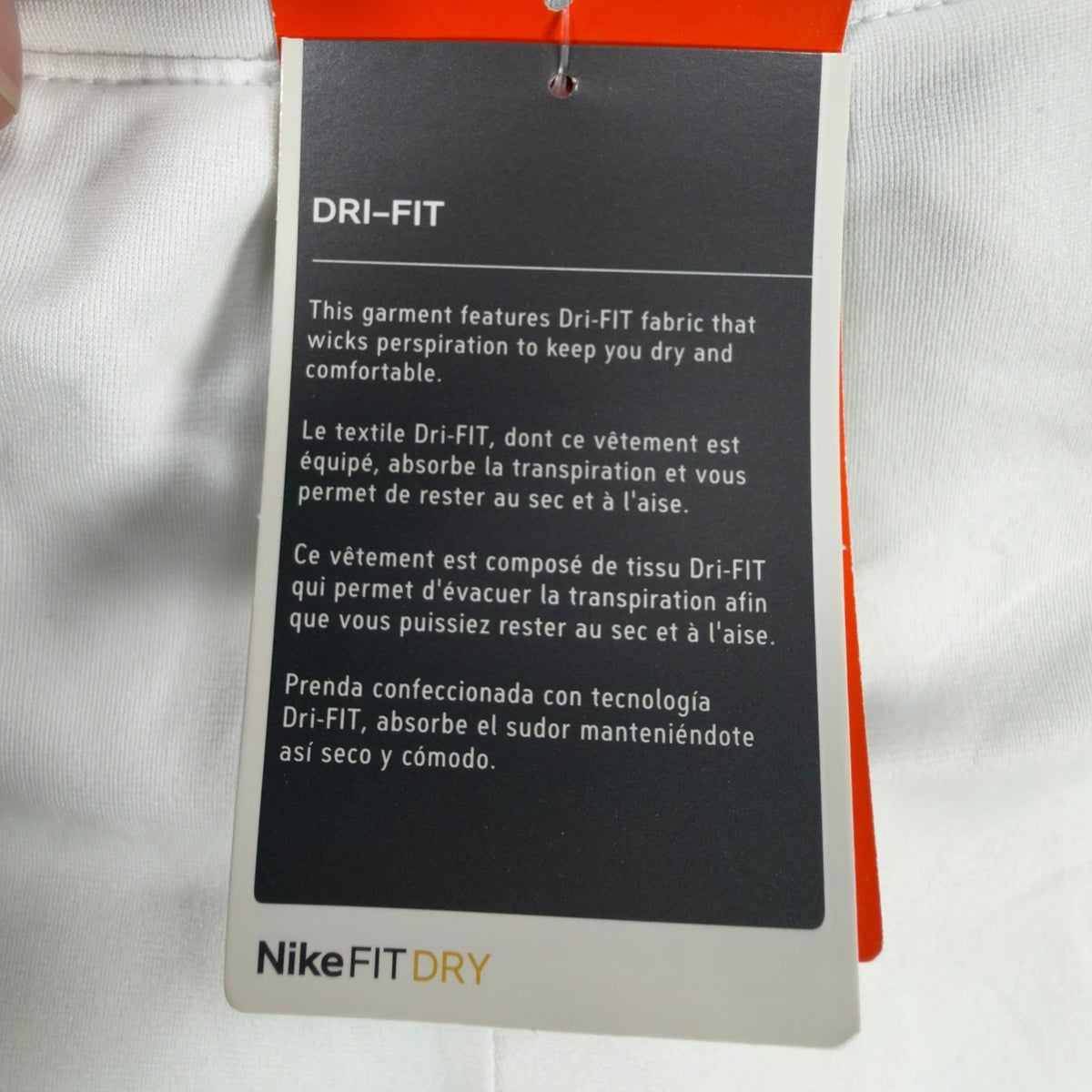Nike Y2K Dri-FIT Athletic Shorts Womens Small White Gold 238735-100 NWT - take2supply