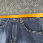 Tommy Hilfiger Y2K Freedom Fit Jeans Boy 20 Blue Cotton NWT Deadstock Baggy - take2supply