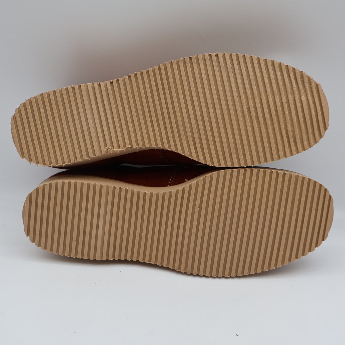 James Pepper Vintage 60s 70s Moc Toe Oxford Shoes Mens 6D Rust Suede Deadstock - take2supply