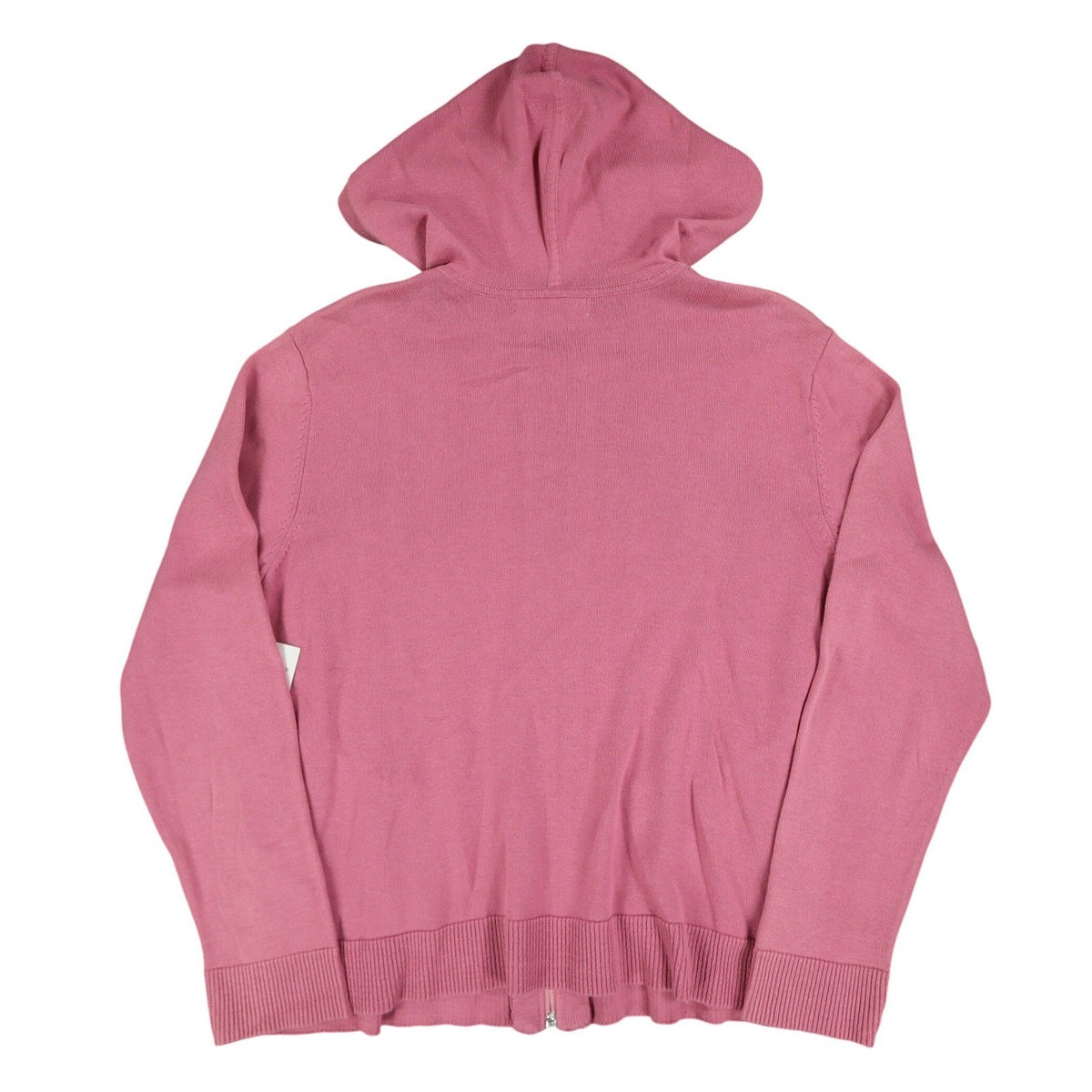 Southern Lady Petite PM Pink Embellished Hooded Zip Cardigan Sweater NWT - take2supply
