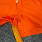Fruit of the Loom Vintage 70s Gym Shorts Youth XS Orange Cotton NWT - take2supply