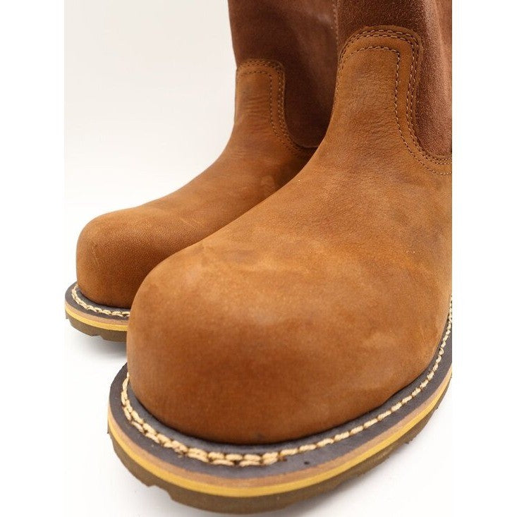 Carhartt Pull-On Boots Mens 11M Brown Nano Composite Toe CMP1453 NIB - take2supply