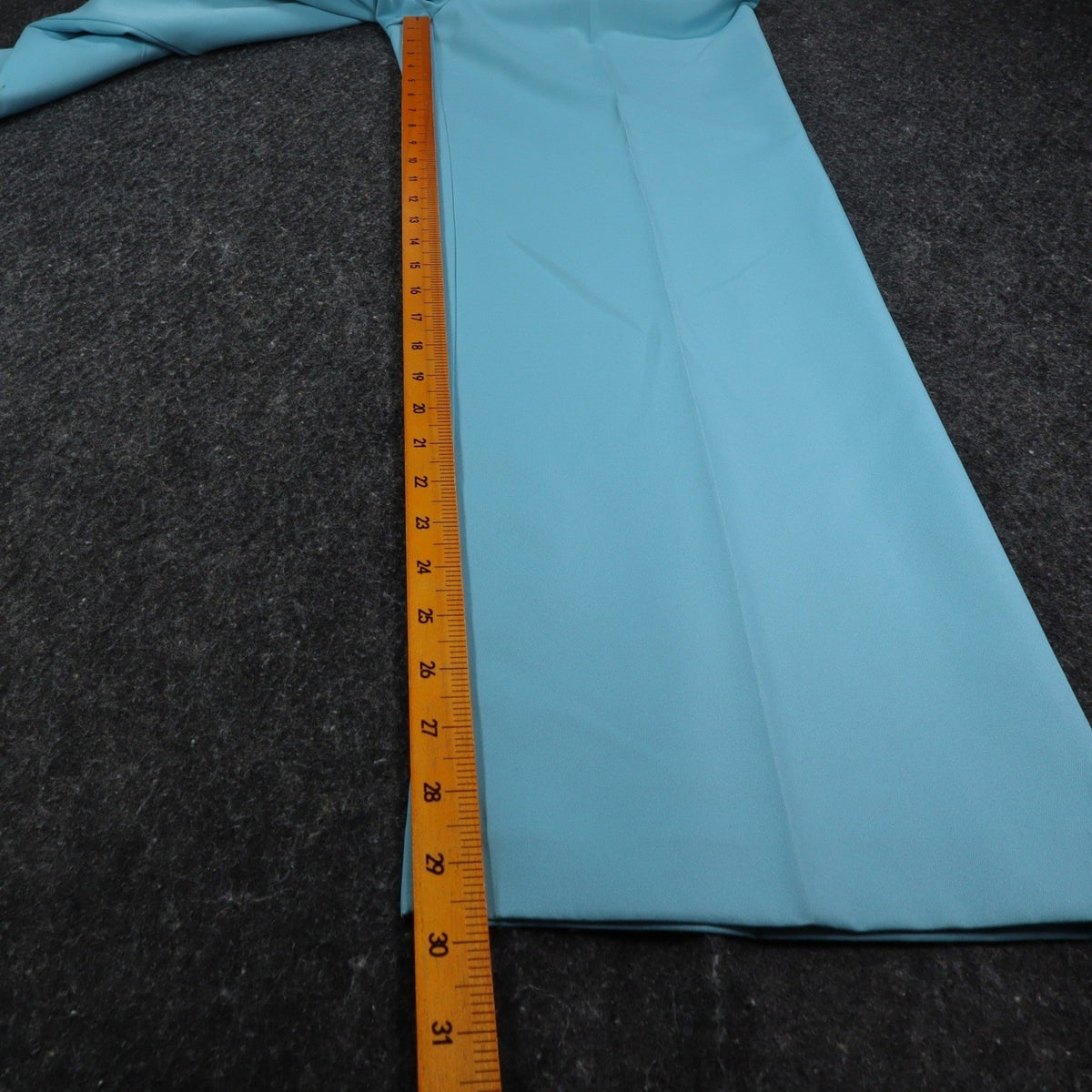 Company Collection Vintage Trousers Womens 12 Blue Polyester Pleated Wide Leg - take2supply