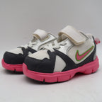 Nike Endurance Trainer TD Toddler Size 6C White Pink Grey Sneakers 429910-100 - take2supply