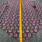 Wrangler Vintage 90s Button Down Shirt Mens M Purple Cotton NWT Rugged Wear - take2supply