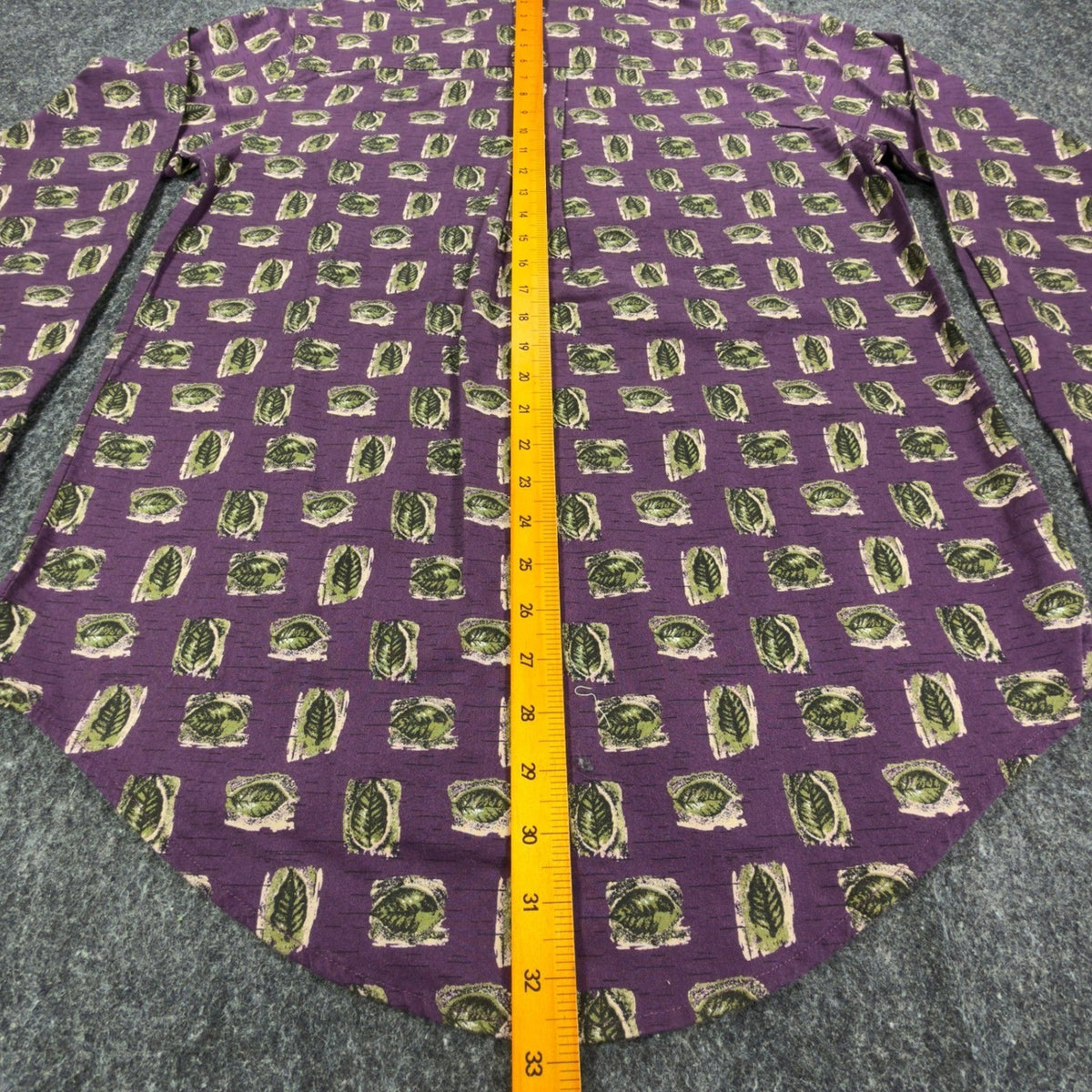 Wrangler Vintage 90s Button Down Shirt Mens M Purple Cotton NWT Rugged Wear - take2supply