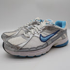 Nike Air Alaris+ 3 MSL Women 7 Running Shoes 2010 White Silver Blue 386775-141 - take2supply