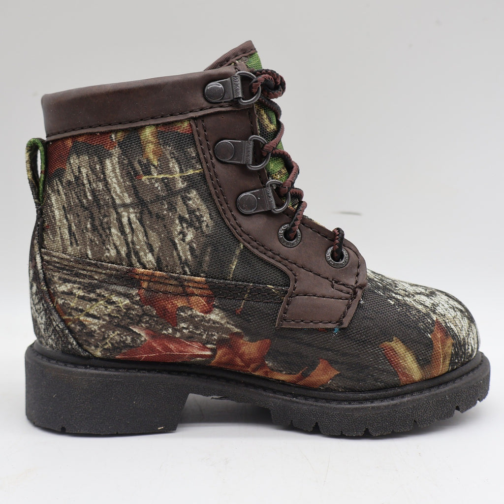 Rocky Bear Claw Boots Kids 10W Brown Camo Thinsulate Hunting Outdoor FQ0003410 - take2supply