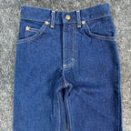 Lee Boys Straight Leg Jeans Size 12 Slim Vintage Blue Cotton Heavyweight Denim - take2supply