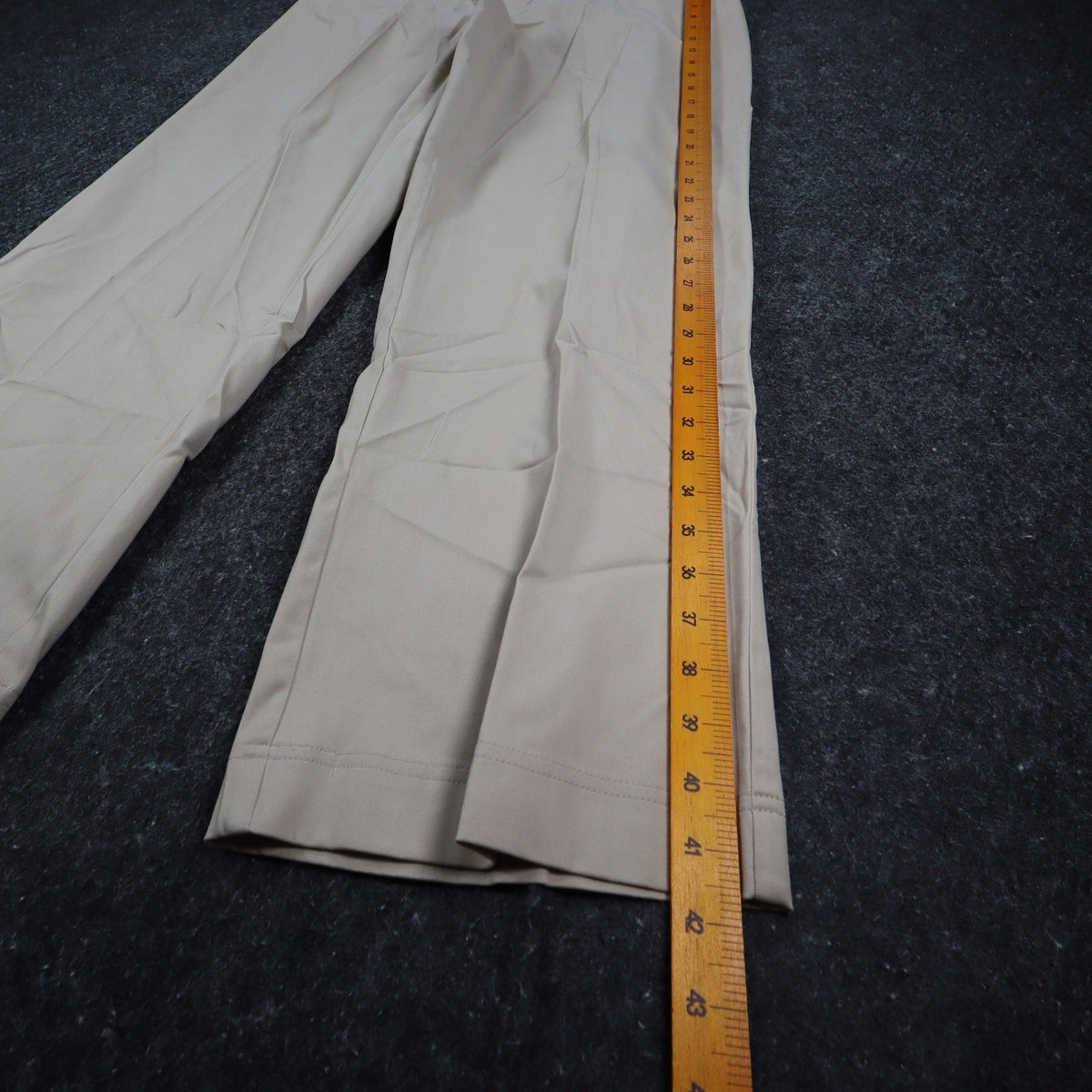 N Touch Dress Pants Womens 8 Khaki Beige Stretch Cotton Straight Leg New NWT - take2supply
