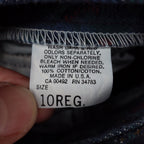 Lee Riders Girls 10 Regular Floral Jeans Straight Leg Blue USA Cotton NOS NWT - take2supply