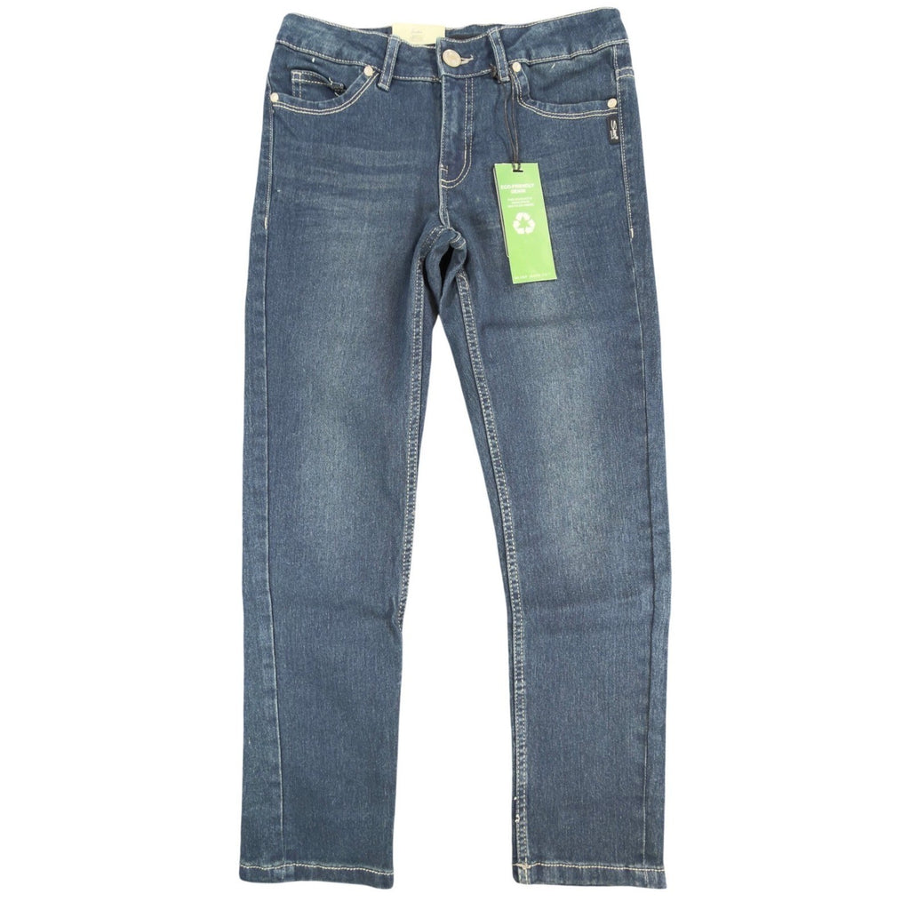 Silver Jeans Co Suki Skinny Jeans Girls 8 Blue Eco Denim Slim Fit NWT - take2supply