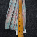 Company Collection Blazer Womens 12 Pastel Plaid Cotton Blend Unlined Jacket NWT - take2supply