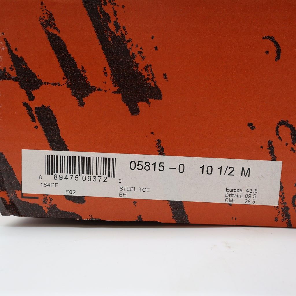 Worx by Red Wing 5815 Steel Toe Work Boots Mens 10.5 Brown Leather New - take2supply